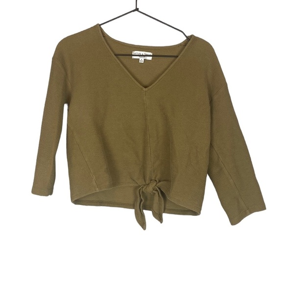 Madewell Tops - Madewell textured tie front top